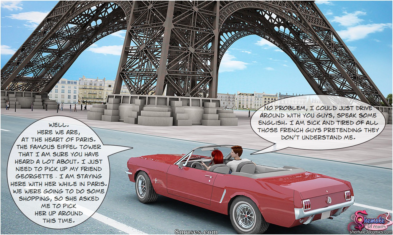 Shemale3DComics.com Collection - Paris eu amo você - Página 4