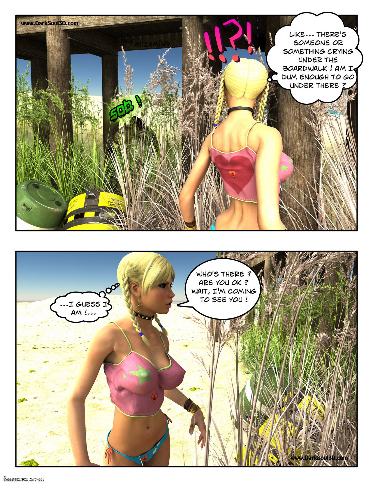 DarkSoul3D Comics - Contes du boardwalk - Sous le boardwalk - Page 4