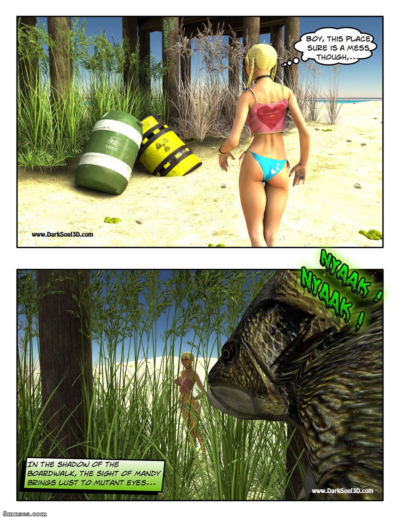 DarkSoul3D Comics - Boardwalk Tales - Under the Boardwalk - Page 3
