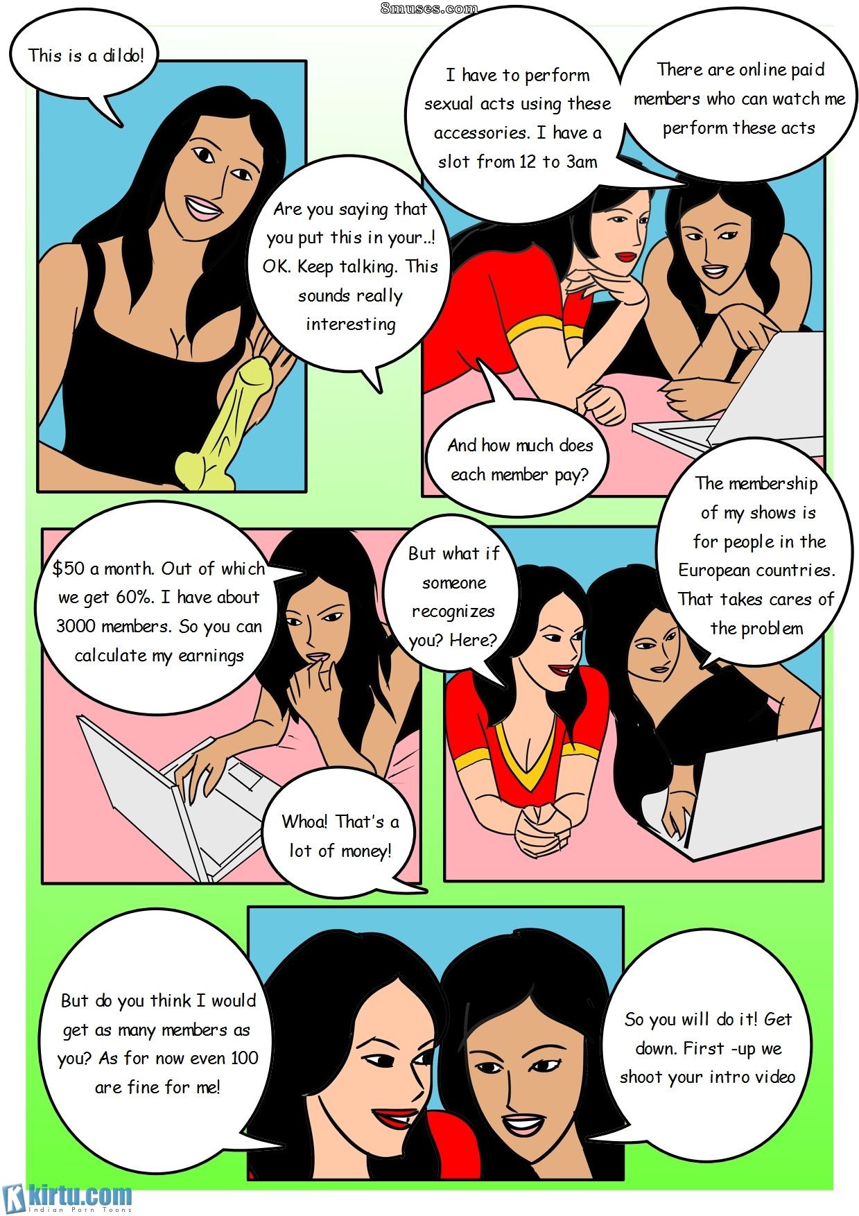 Kirtu.com Comics - Kirtu Fan Series - Shyla Episode 2 - Page 6