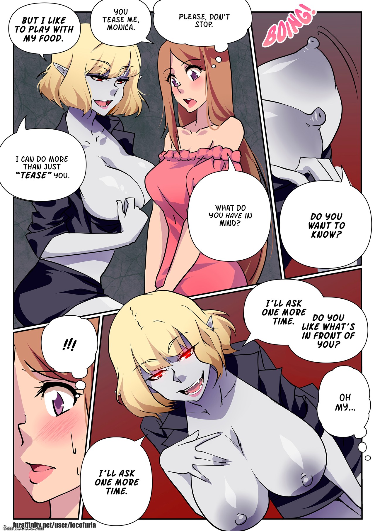 Locofuria Comics - Conversation with a Vampire - Page 9