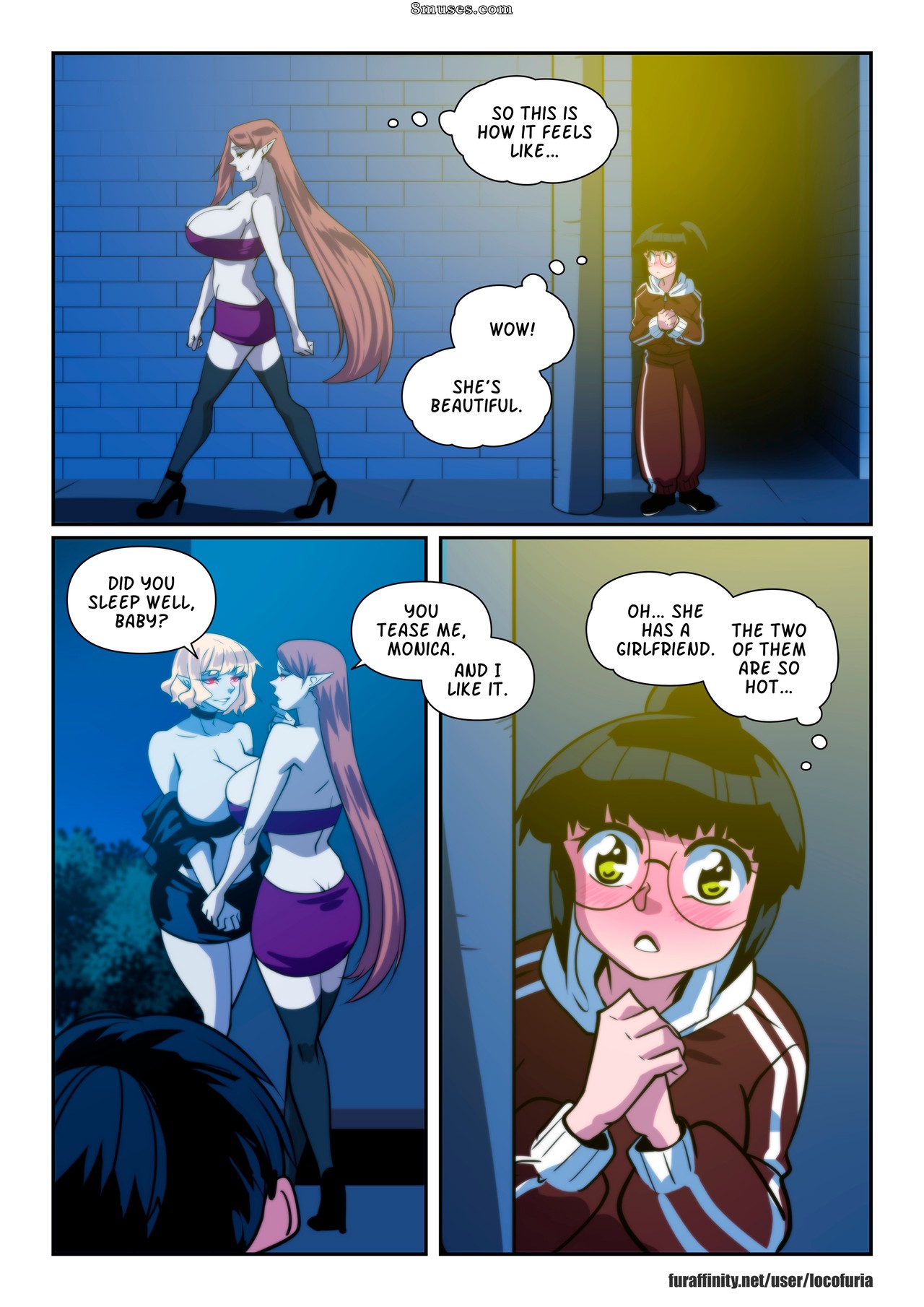 Page 21 | Locofuria-Comics/Conversation-with-a-Vampire | 8muses - Sex Comics