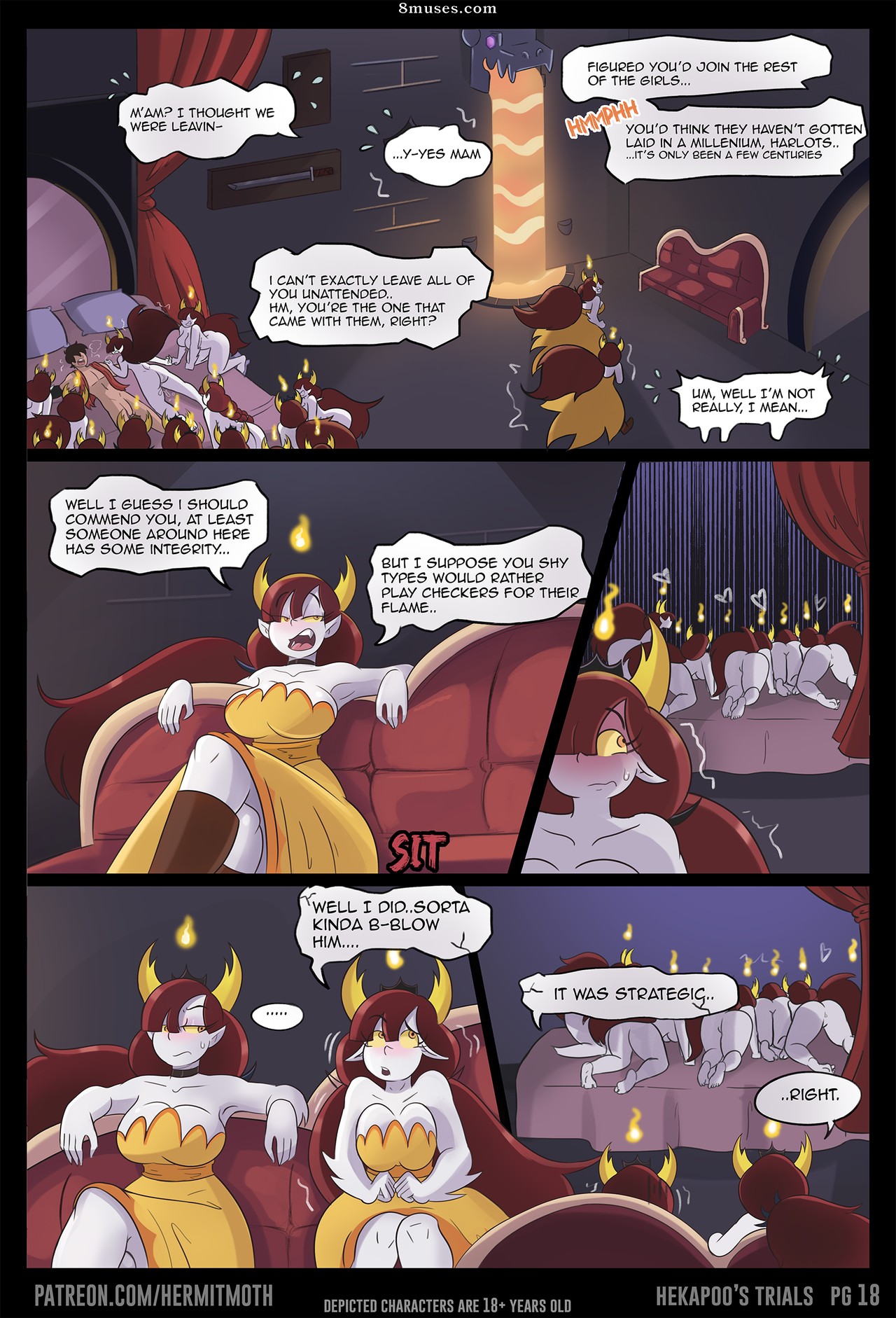 HermitMoth Comics - Julgamentos de Hekapoo - Página 18