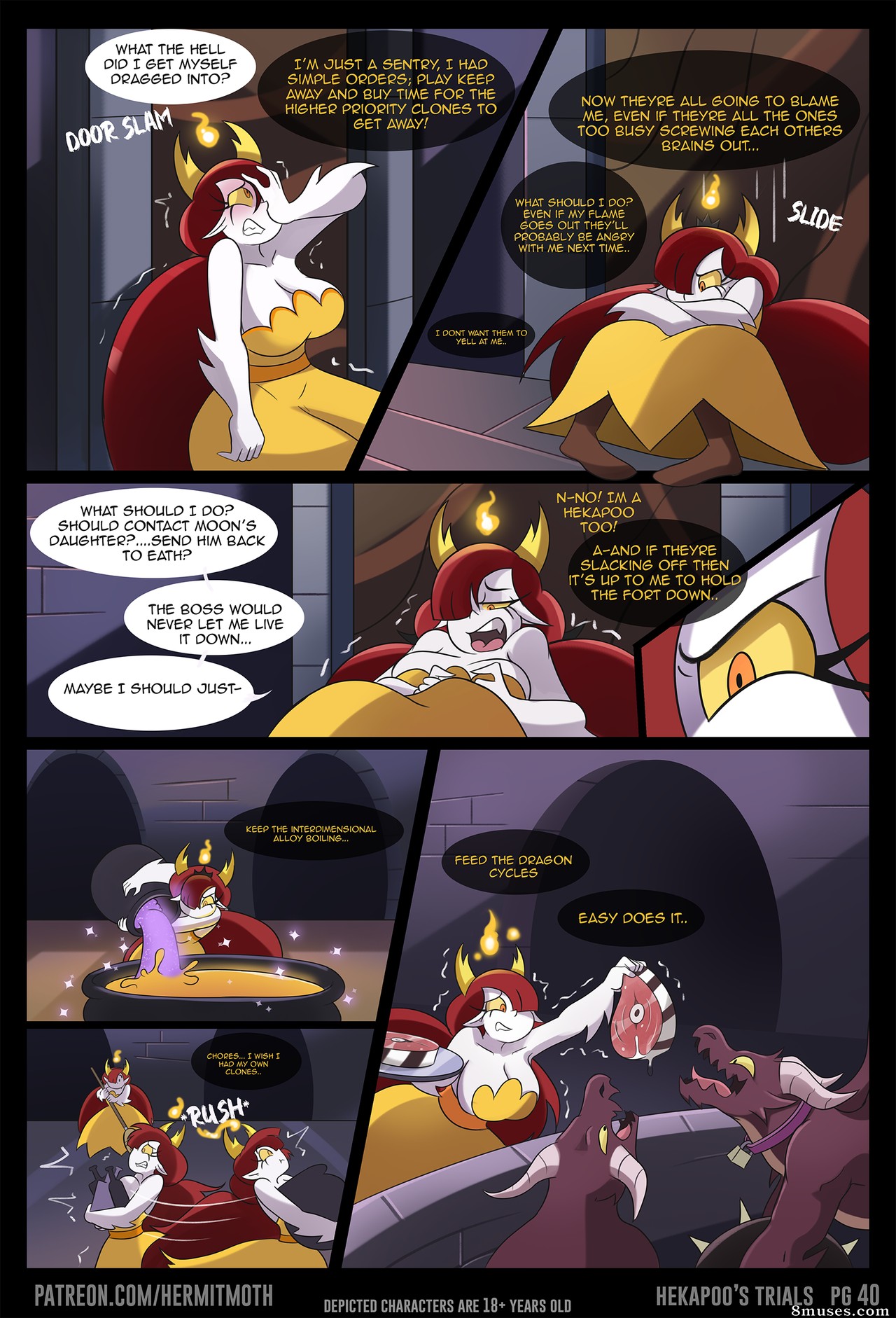 HermitMoth Comics - Julgamentos de Hekapoo - Página 40