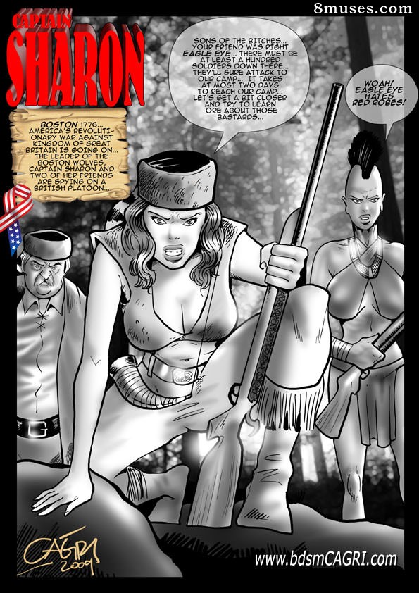 Cagri Comics - Captain Sharon - Page 1