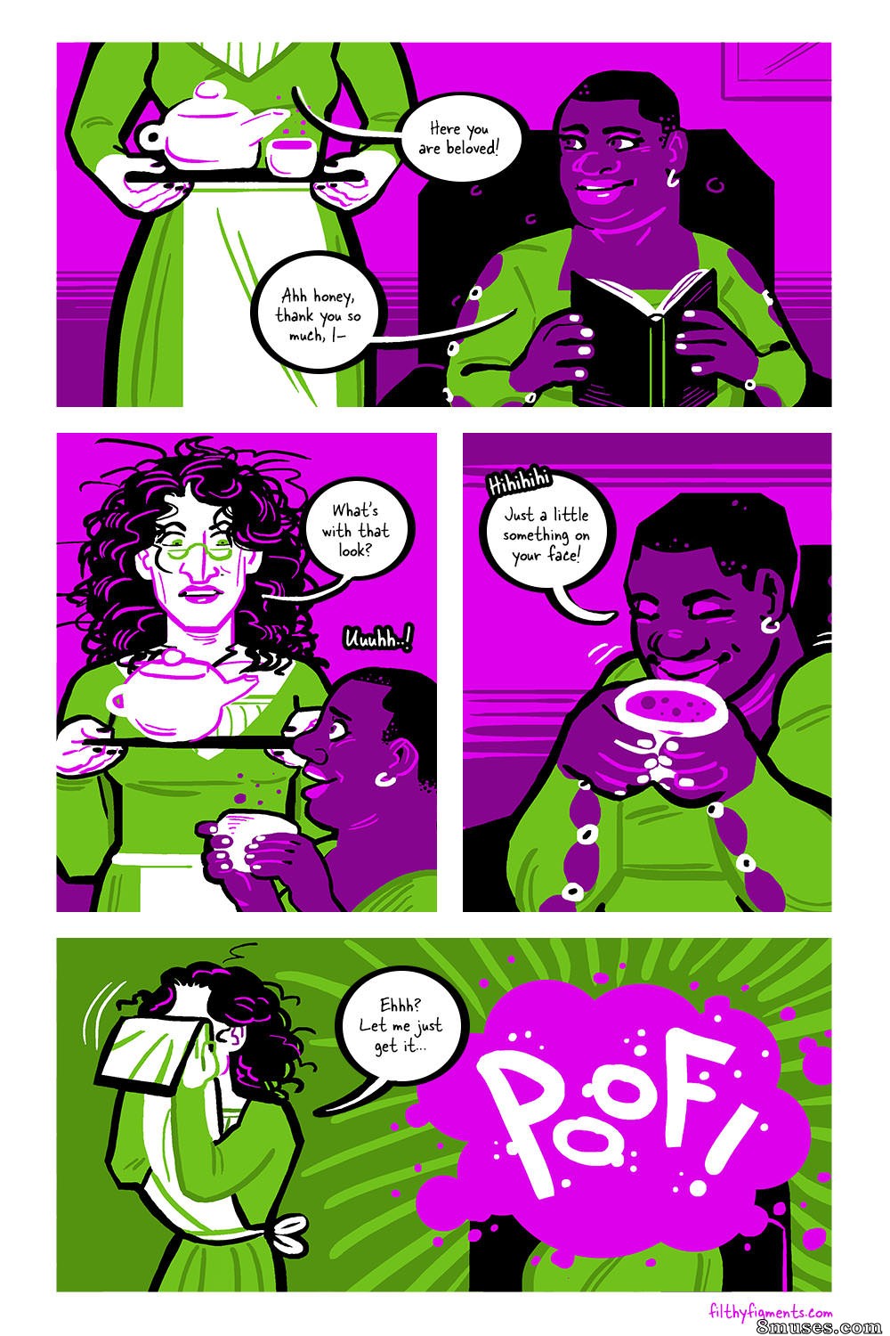 Filthy Figments Comics - Trabalho e problemas - Página 5