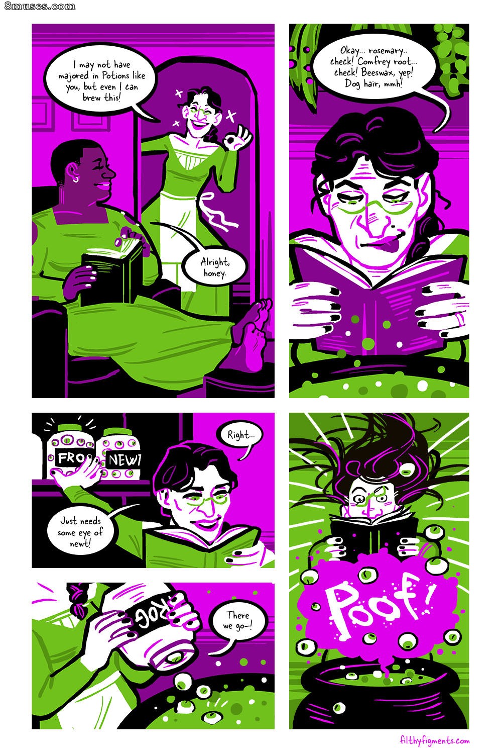 Filthy Figments Comics - Trabajo y problemas - Página 4