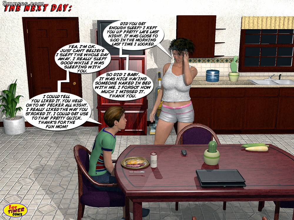 1st Timer Comix - Mom and Son Pool Party - Page 53