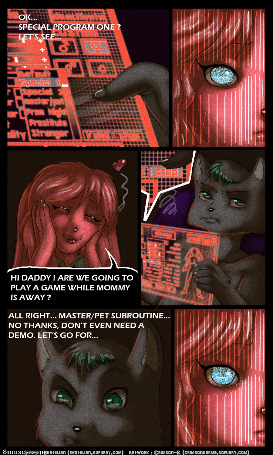 Crimson Karma Comics - No espaço, ninguém pode ouvir seu gemido - Página 25