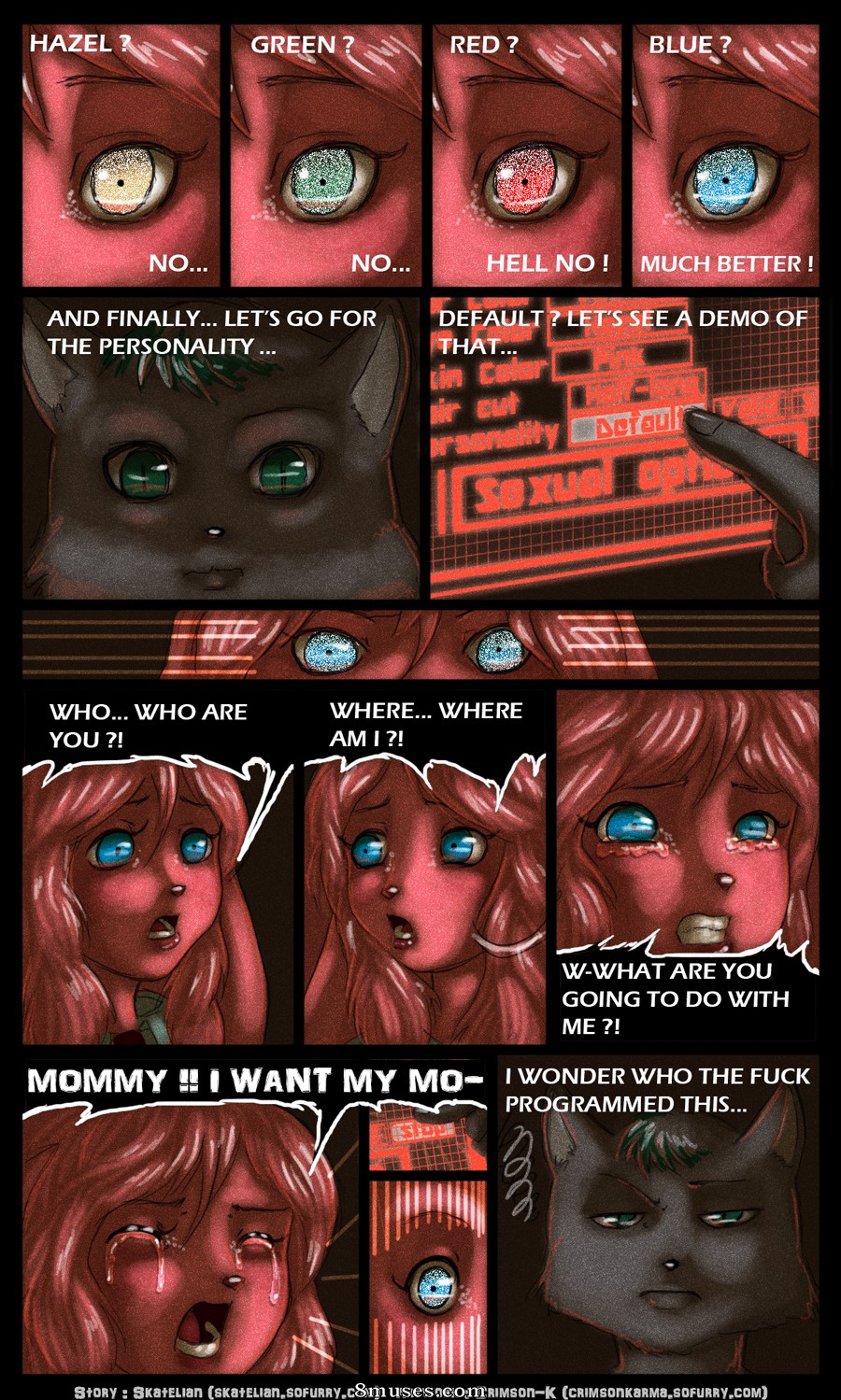 Crimson Karma Comics - Dans l'espace, personne ne peut vous entendre gémir - Page 24