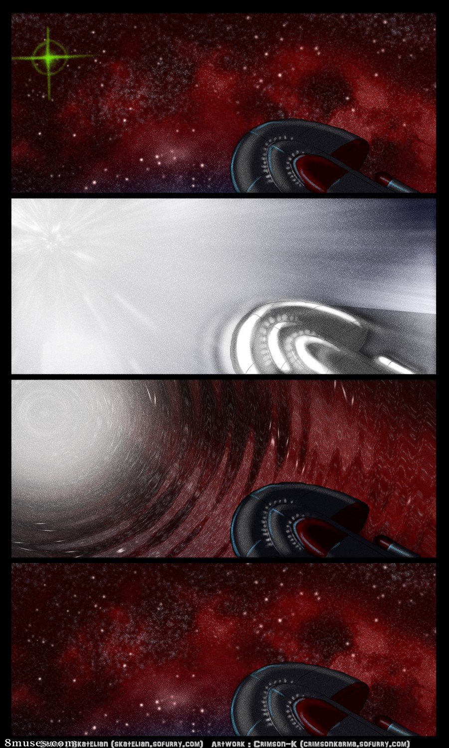 Crimson Karma Comics - No espaço, ninguém pode ouvir seu gemido - Página 13