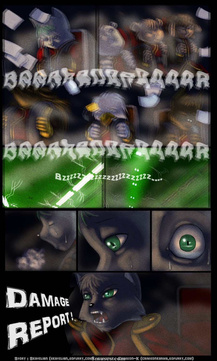 Crimson Karma Comics - In Space No One Can Hear You Moan - Page 5