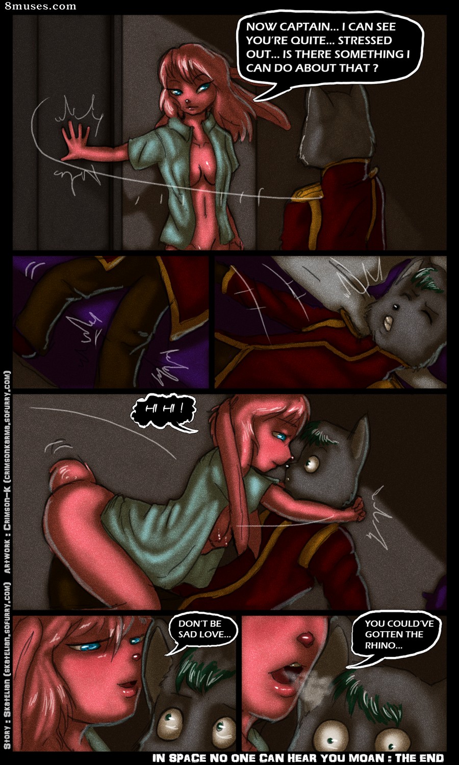 Crimson Karma Comics - In Space No One Can Hear You Moan - Page 72