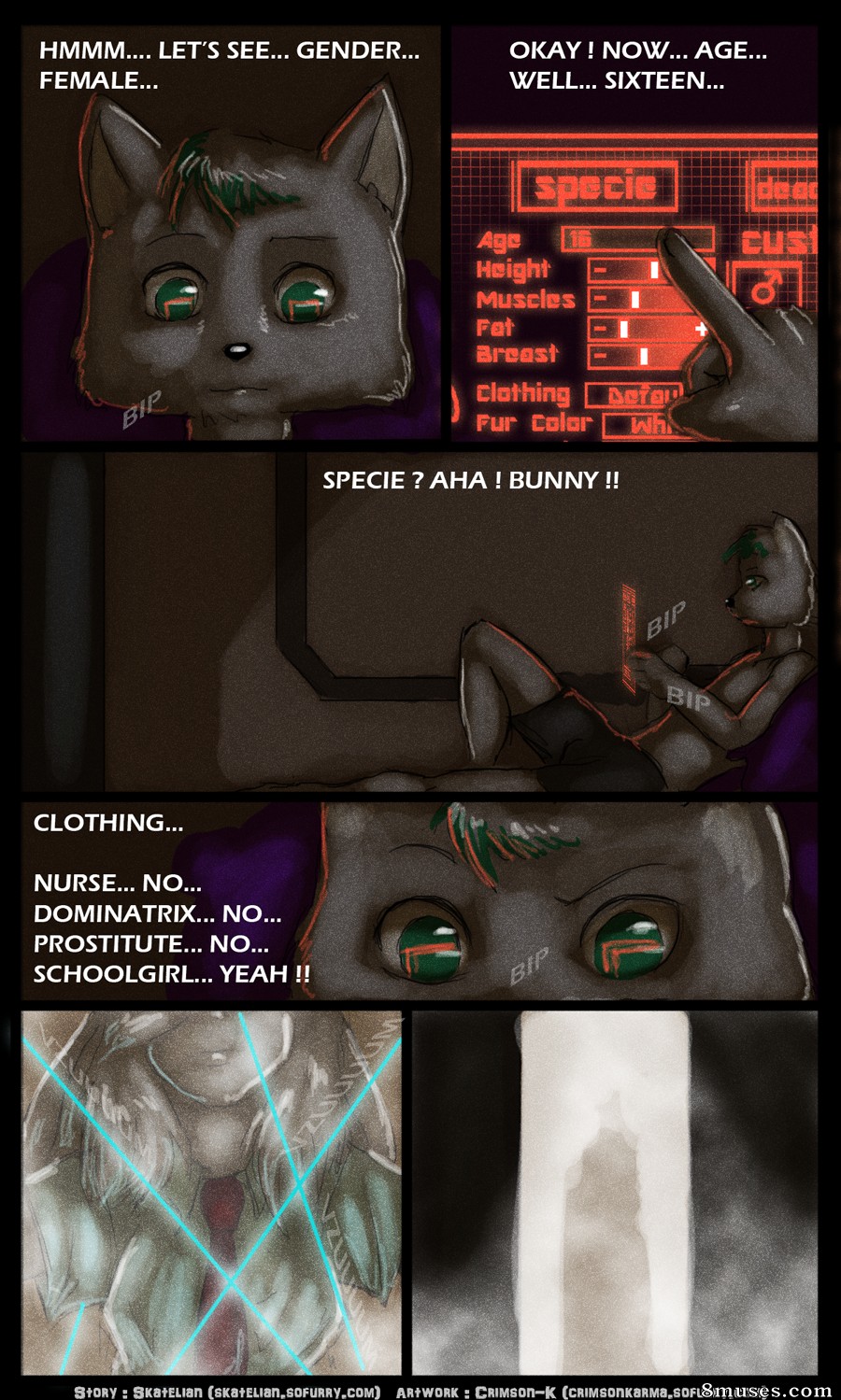 Crimson Karma Comics - In Space No One Can Hear You Moan - Page 22
