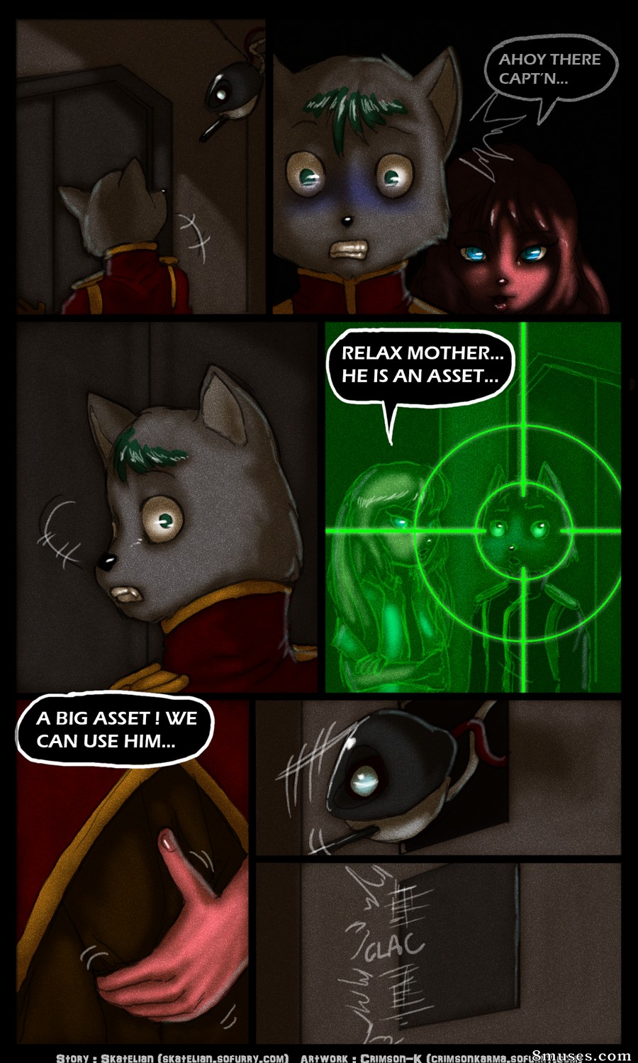 Crimson Karma Comics - In Space No One Can Hear You Moan - Page 71