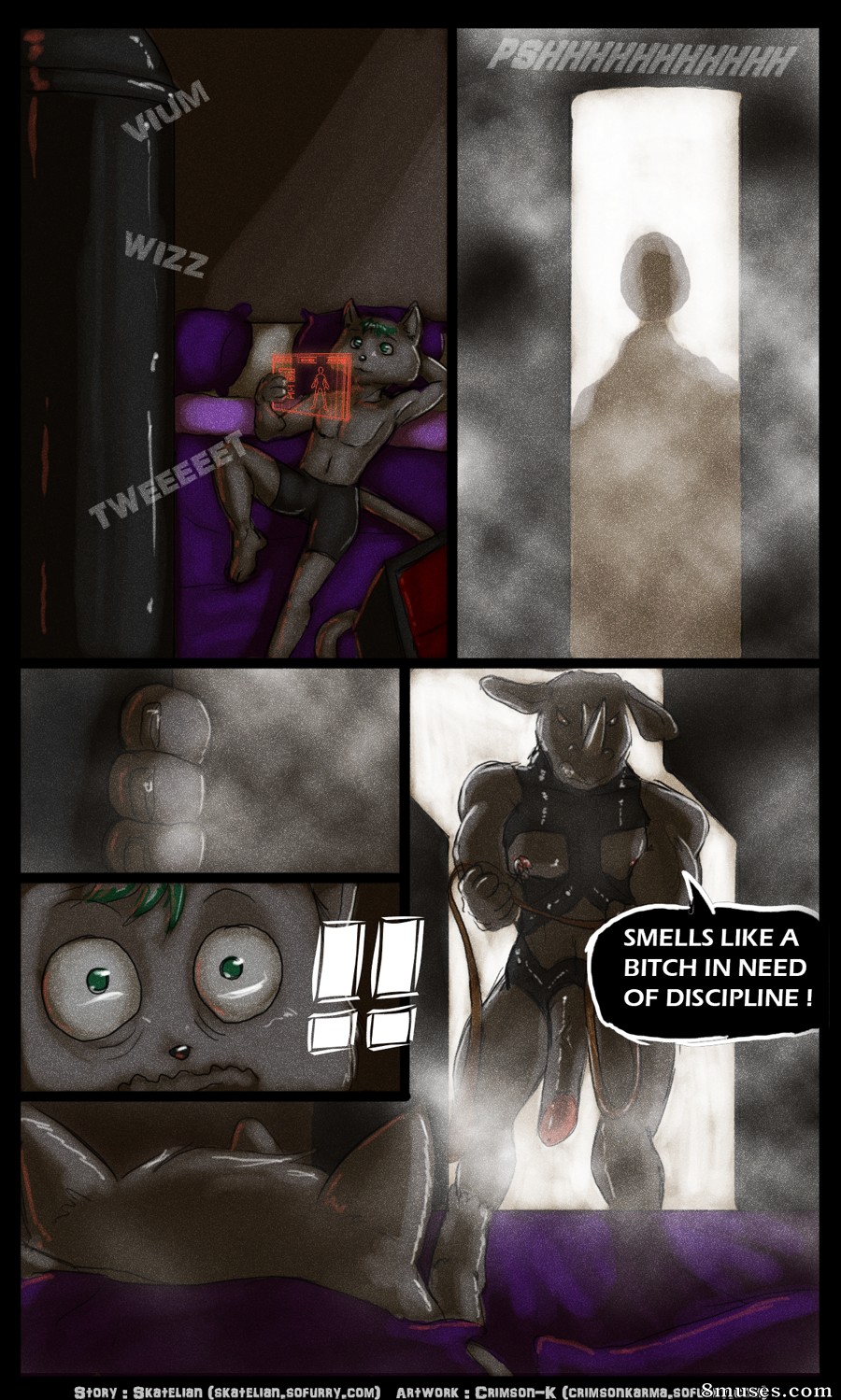 Crimson Karma Comics - No espaço, ninguém pode ouvir seu gemido - Página 20