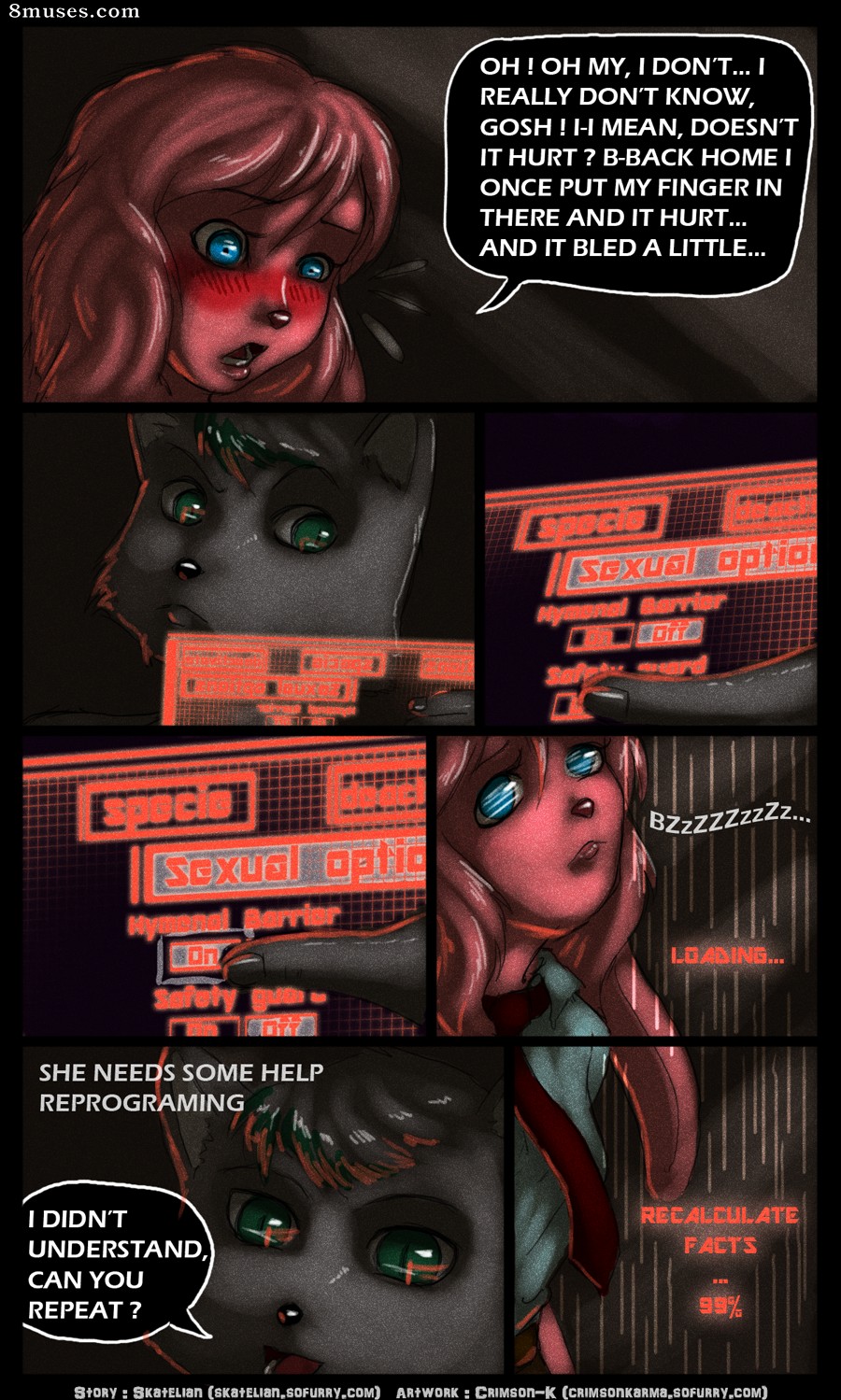Crimson Karma Comics - In Space No One Can Hear You Moan - Page 30