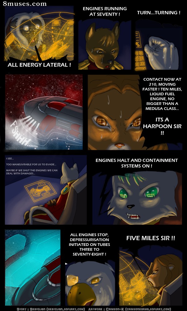 Crimson Karma Comics - No espaço, ninguém pode ouvir seu gemido - Página 2