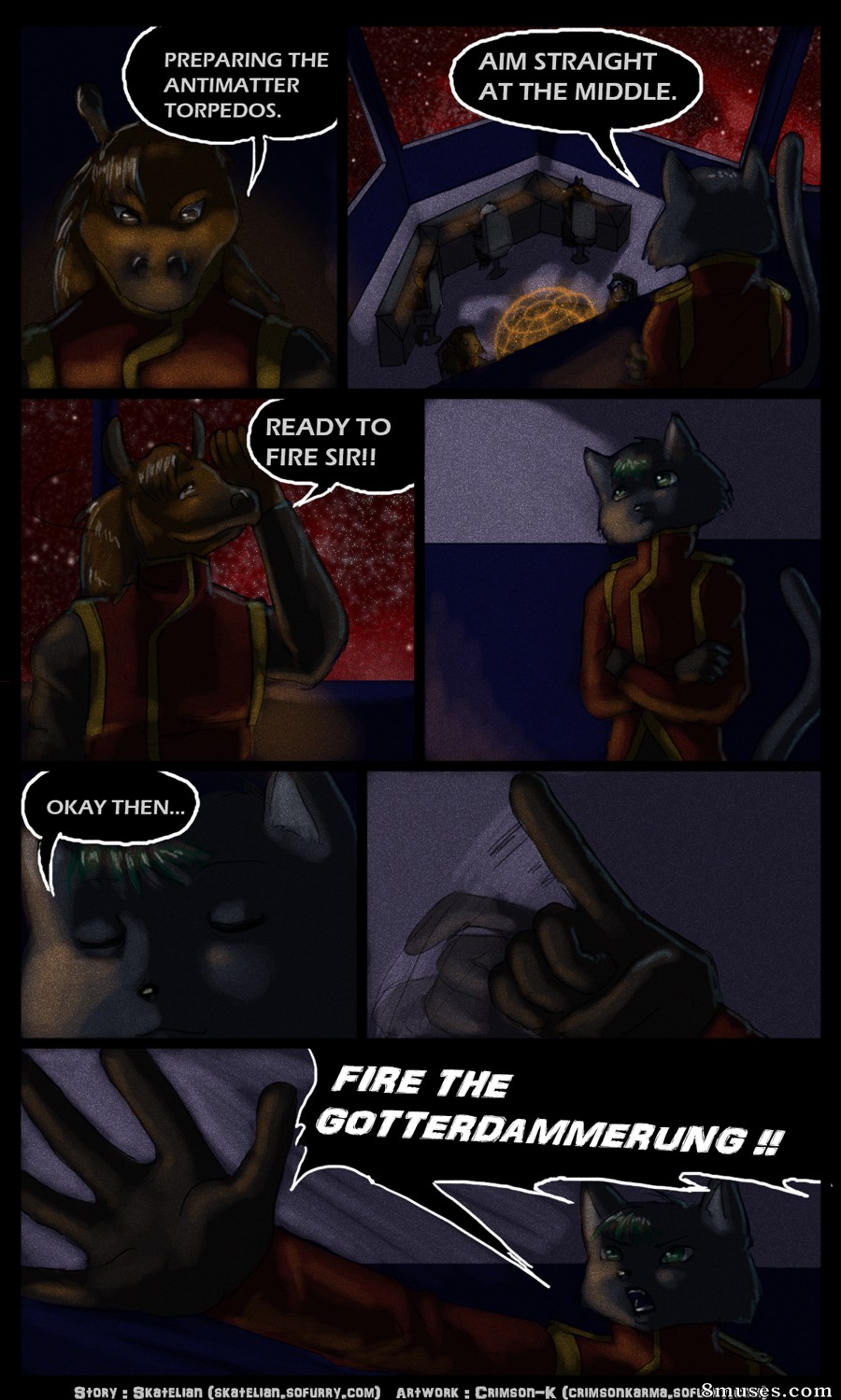 Crimson Karma Comics - No espaço, ninguém pode ouvir seu gemido - Página 11