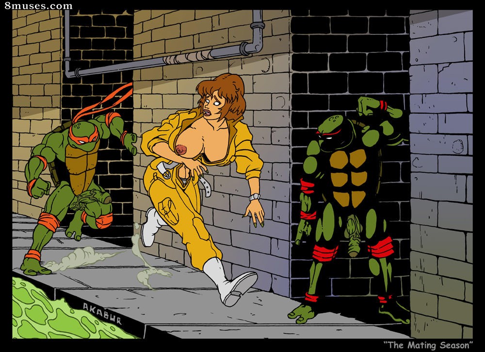 Tartarugas Ninjas Teenager Mutantes - A época do acasalamento - Página 1