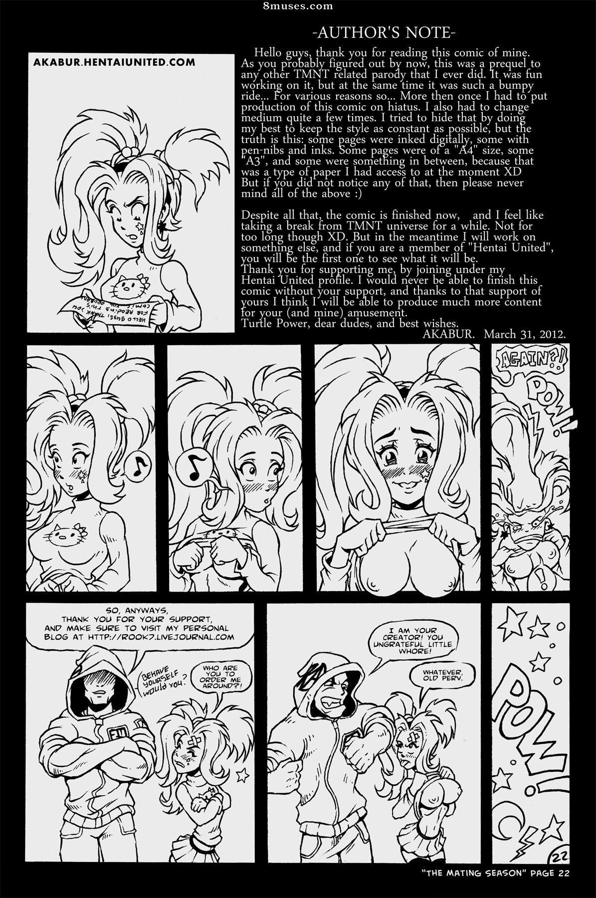 Tartarugas Ninjas Teenager Mutantes - A época do acasalamento - Página 26
