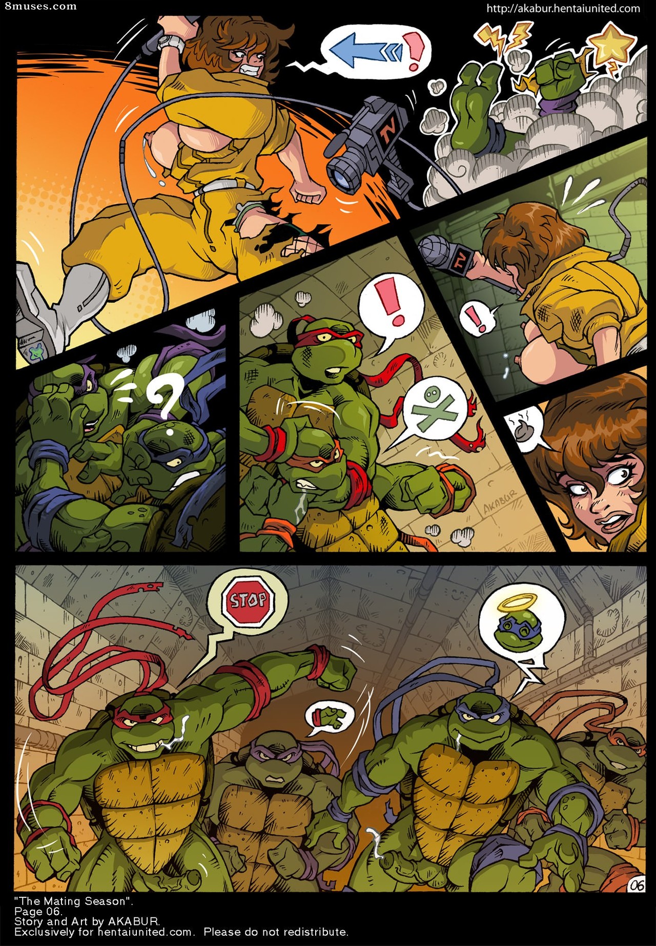 Tartarugas Ninjas Teenager Mutantes - A época do acasalamento - Página 10
