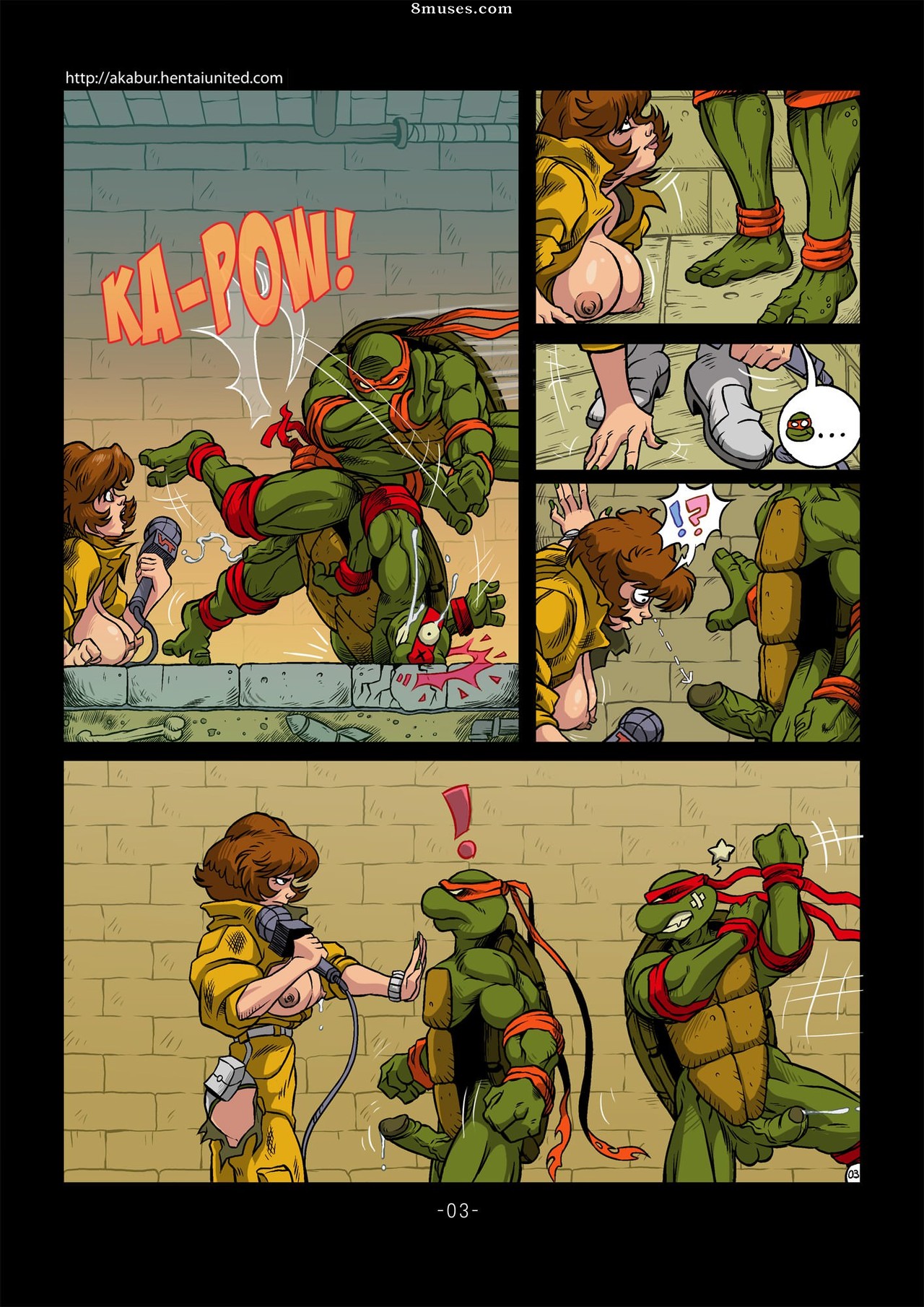 Tartarugas Ninjas Teenager Mutantes - A época do acasalamento - Página 7