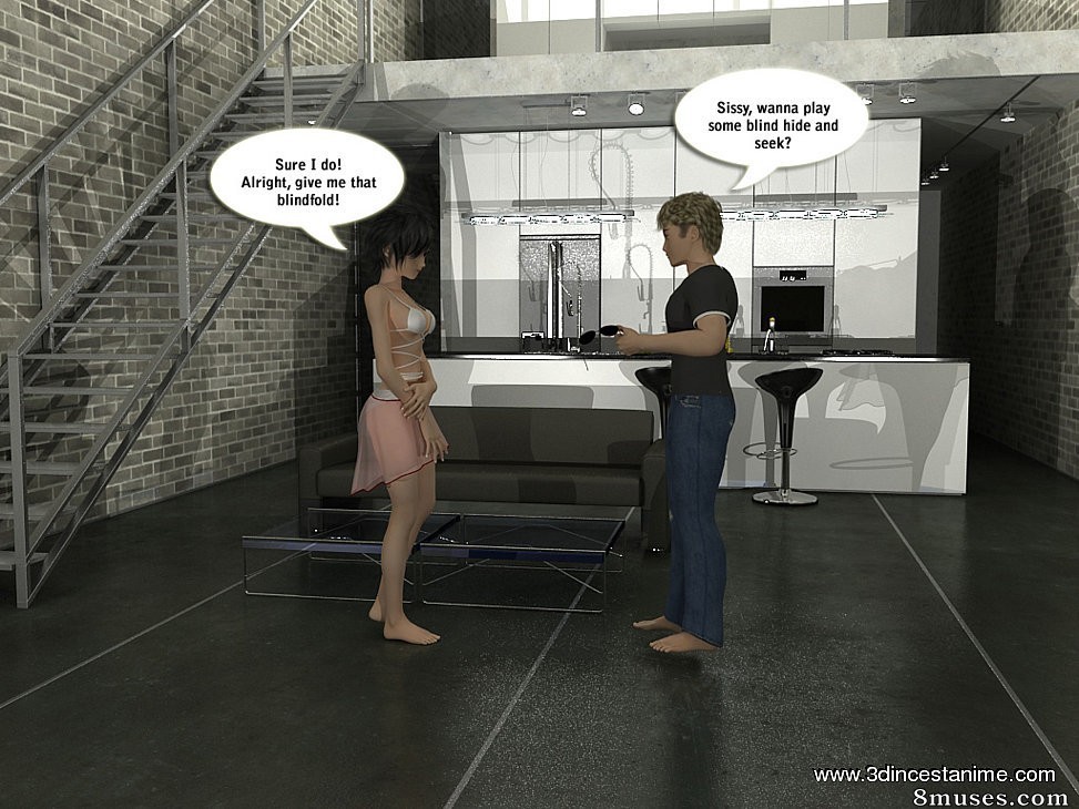 3DIncestAnime.com Comics - Siblings play a dirty game - Page 1