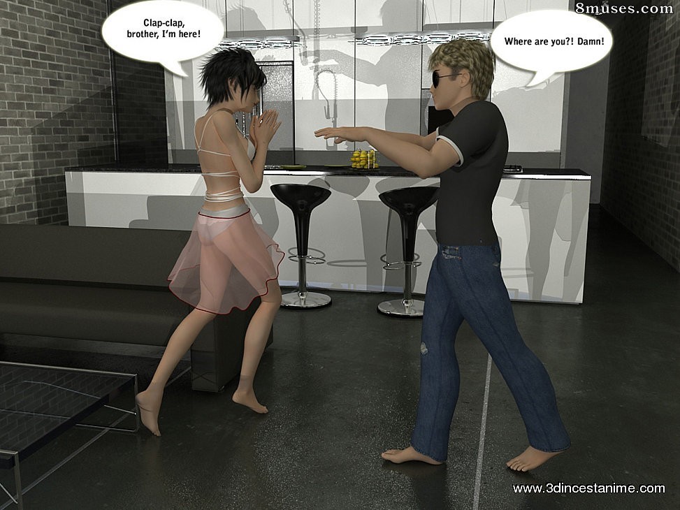 3DIncestAnime.com Comics - Siblings play a dirty game - Page 2