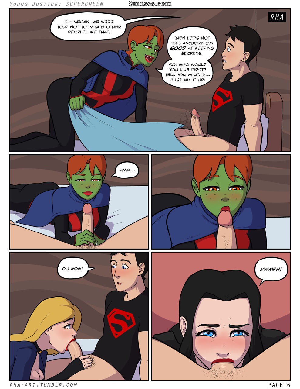 Rha - Young Justice - Supergreen - Page 7