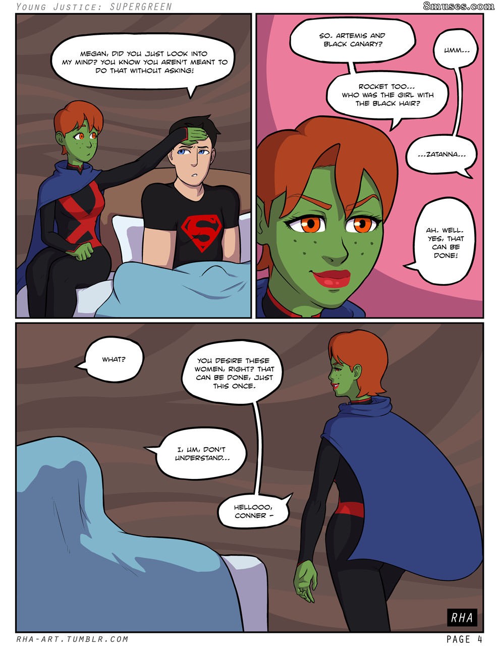 Rha - Young Justice - Supergreen - Page 5