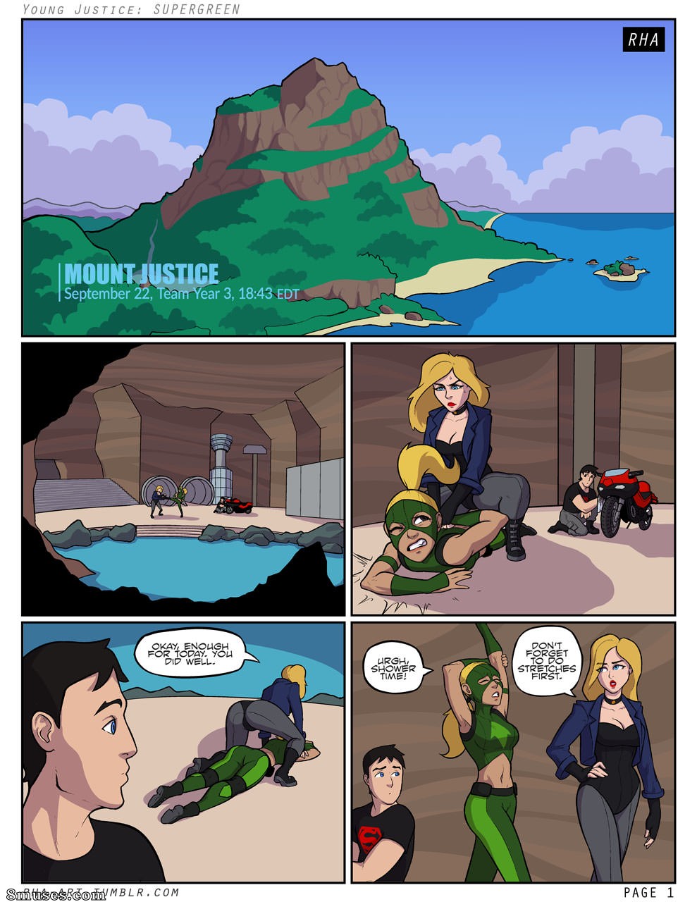 Rha - Young Justice - Supergreen - Page 2
