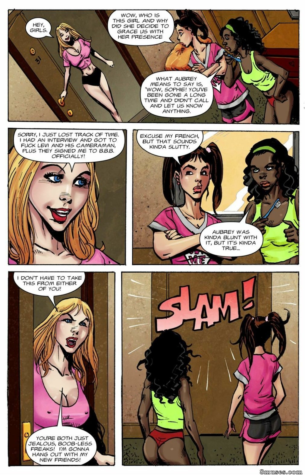 Page 7 | BE-Story-Club-Comics/Wet-Tee-Shirt-Contest/Issue-2 | 8muses - Sex  Comics