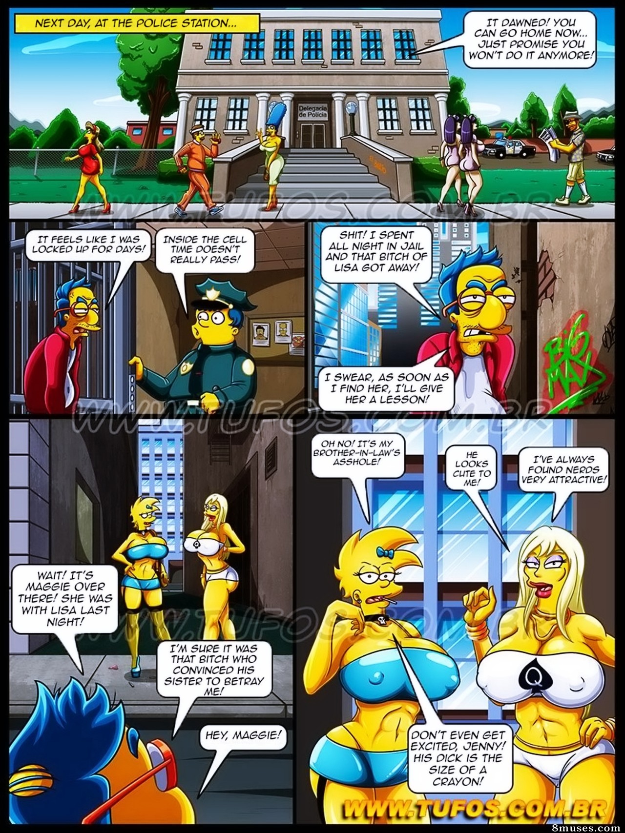 OS Simptoons - English - Issue 06 - Girls Night (Kogeikun Art) - Page 14