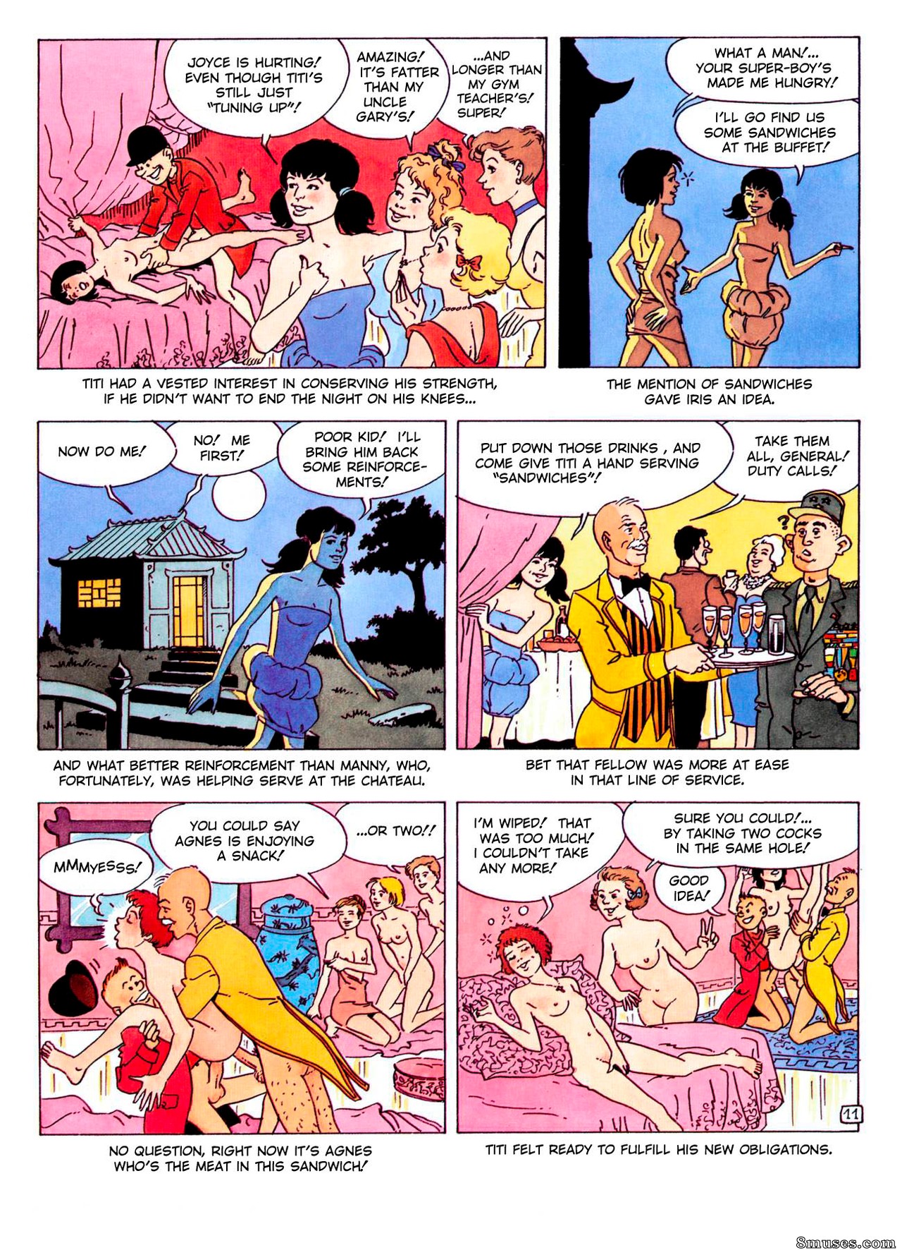 Page 12 | Classic-Comics-Collection/Titi-Fricoteur/Issue-2 | 8muses - Sex  Comics