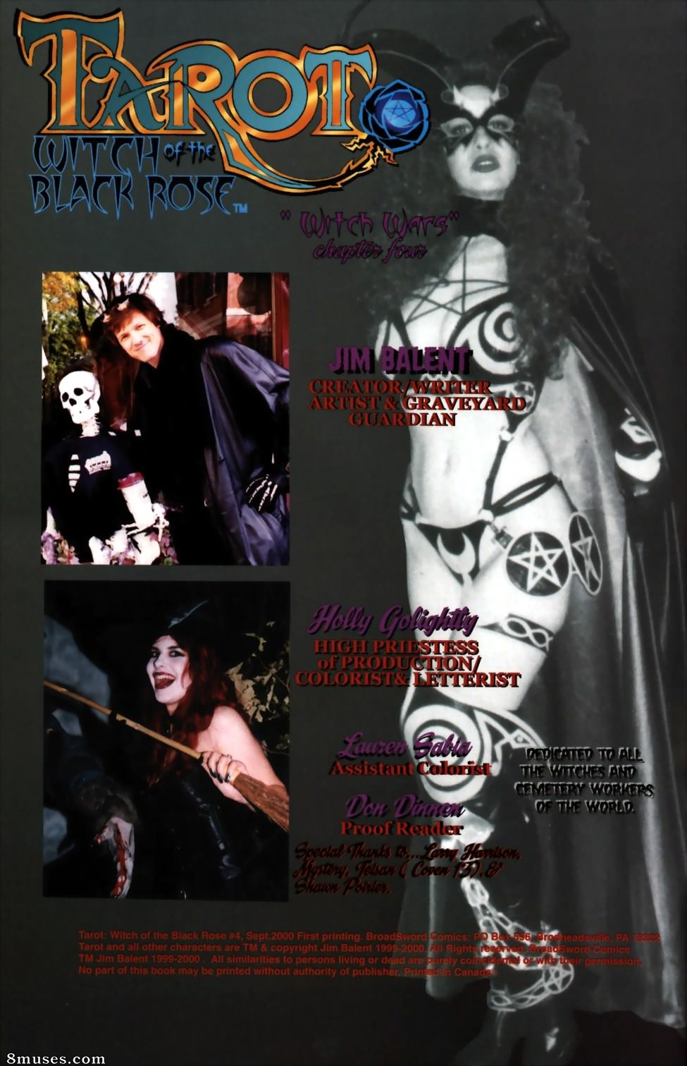 BroadSword Comics - Tarot - Witch of the Black Rose 004 - Page 3