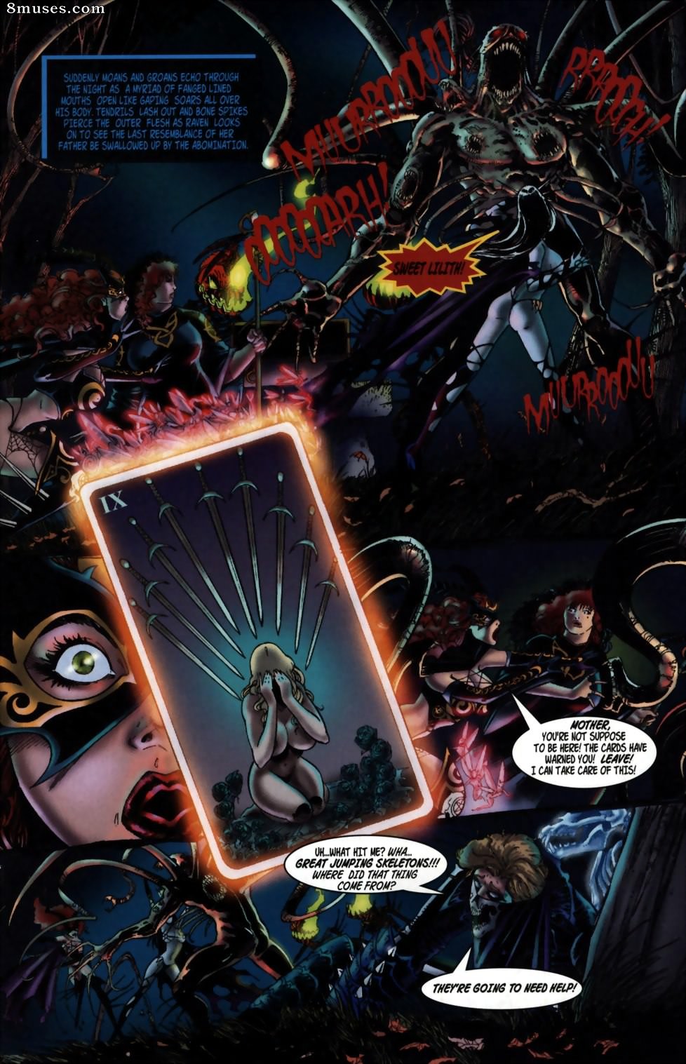BroadSword Comics - Tarot - Witch of the Black Rose 004 - Page 16