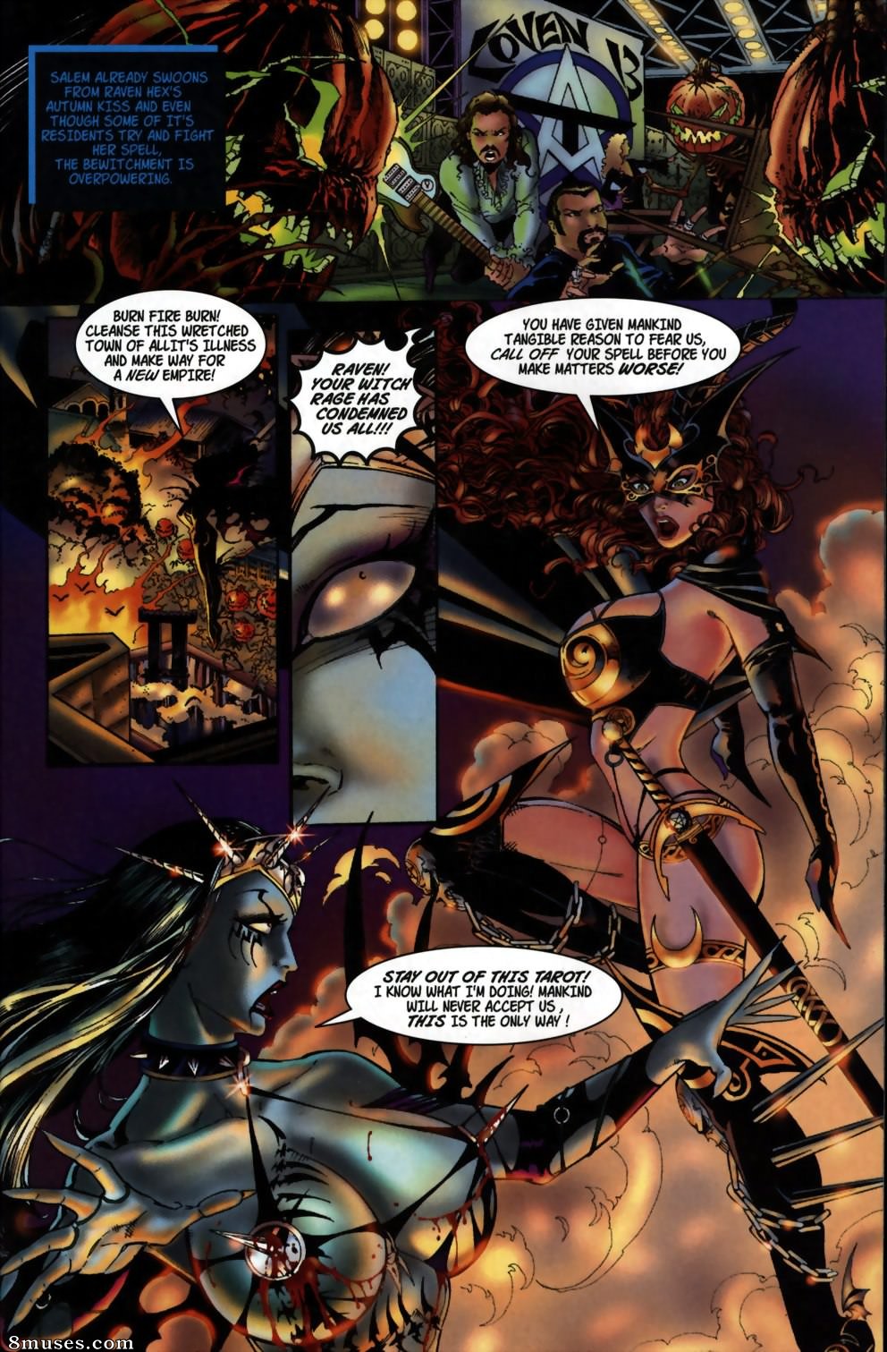 BroadSword Comics - Tarot - Witch of the Black Rose 004 - Page 6