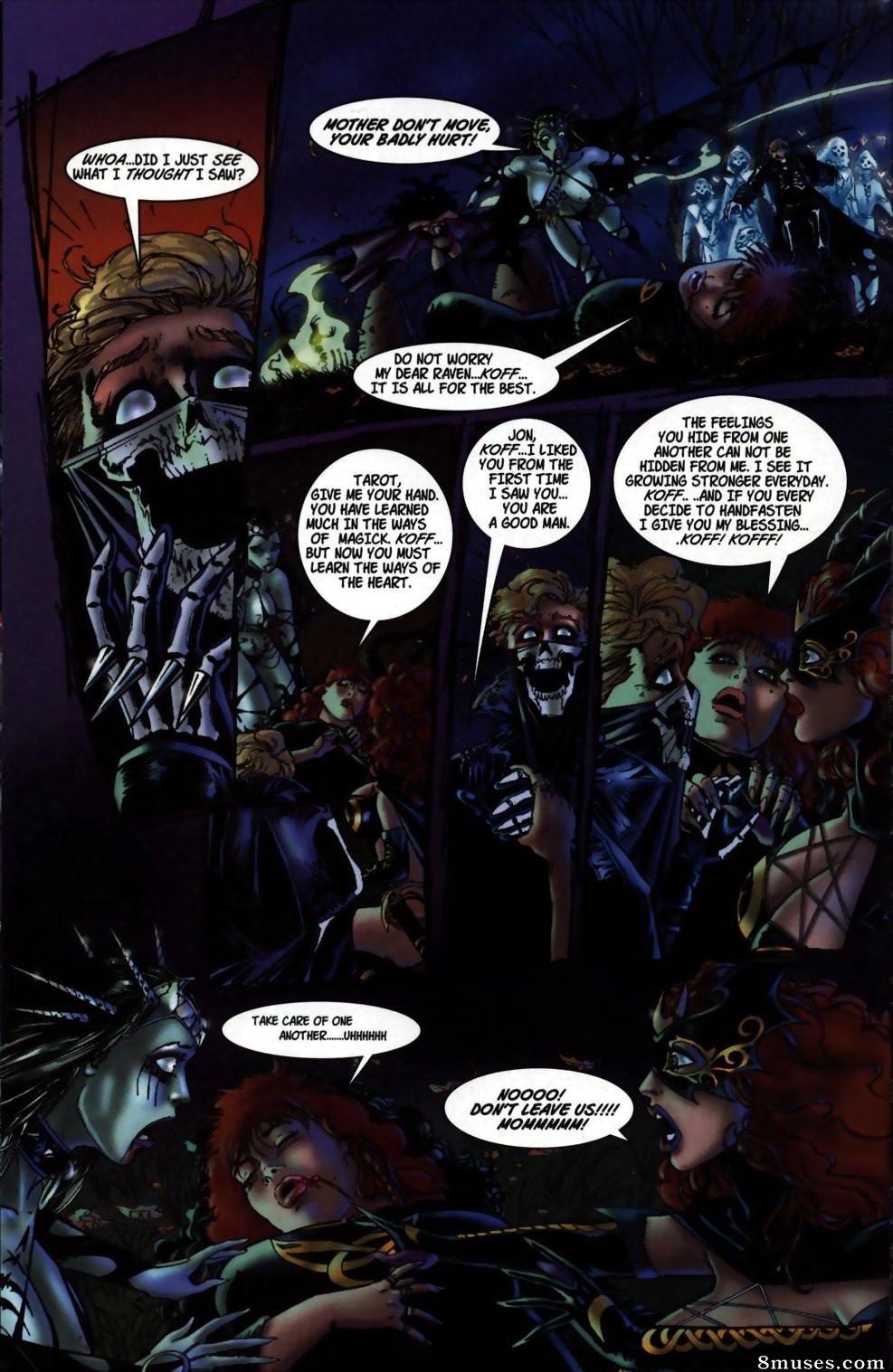 BroadSword Comics - Tarot - Witch of the Black Rose 004 - Page 21