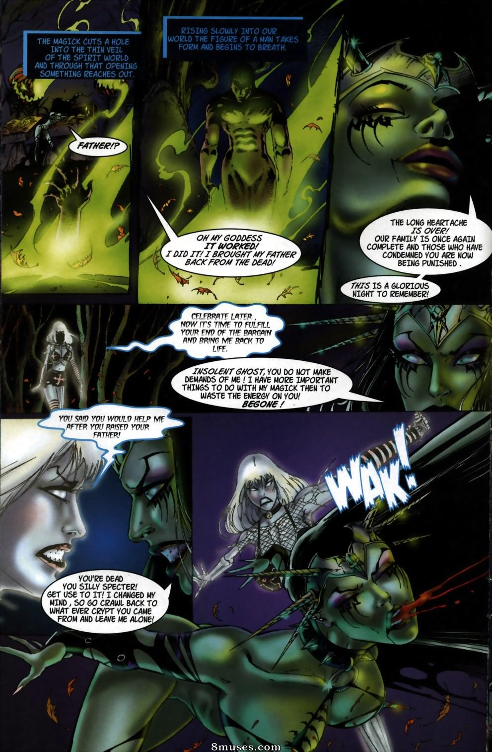 BroadSword Comics - Tarot - La sorcière de la rose noire 004 - Page 13