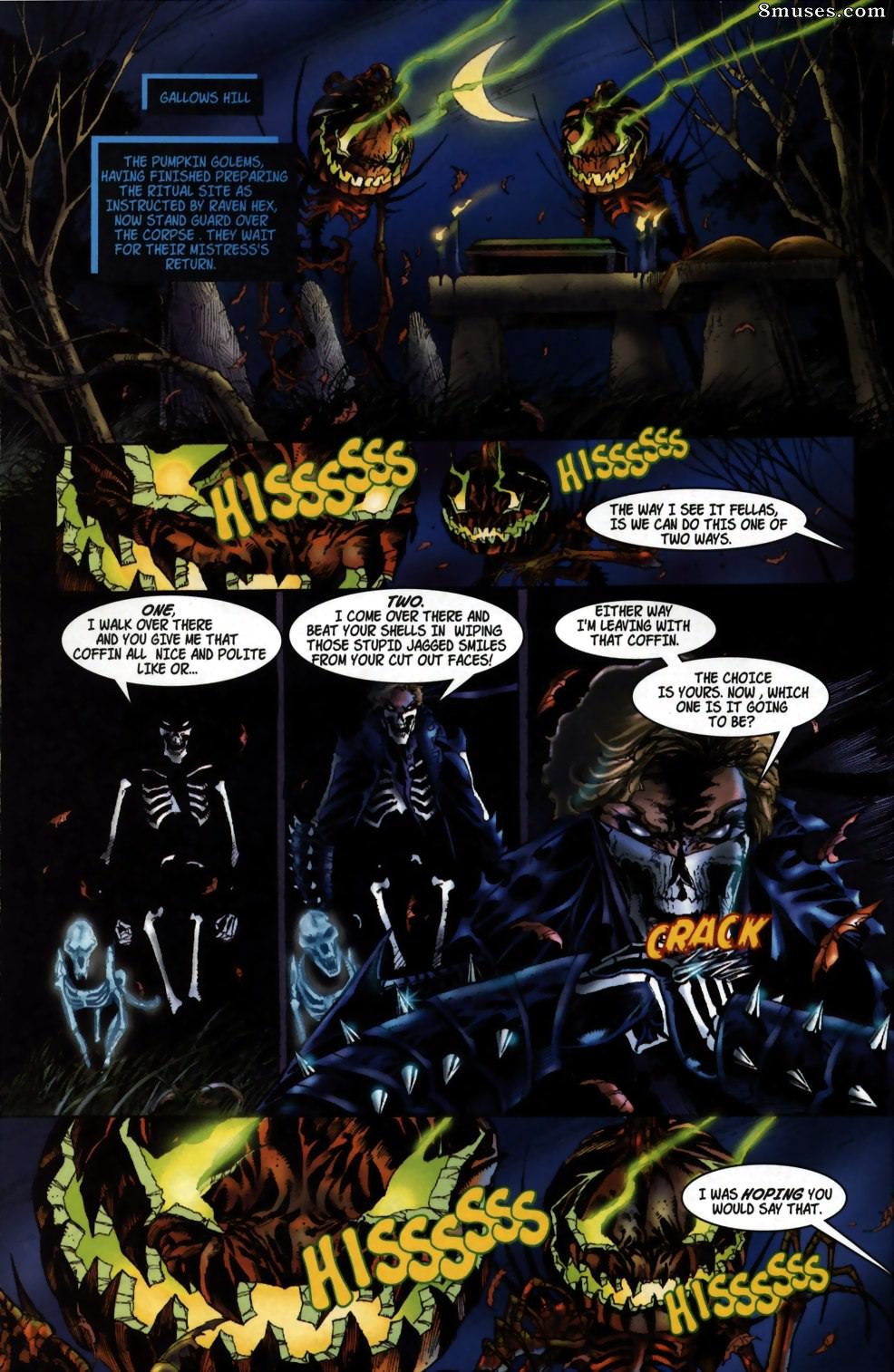 BroadSword Comics - Tarot - Witch of the Black Rose 004 - Page 9