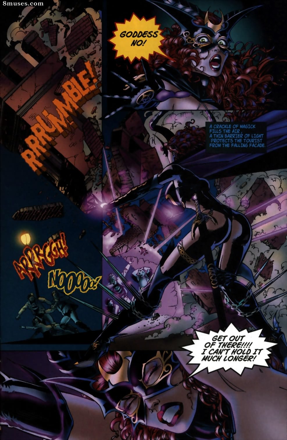 BroadSword Comics - Tarot - Witch of the Black Rose 004 - Page 8