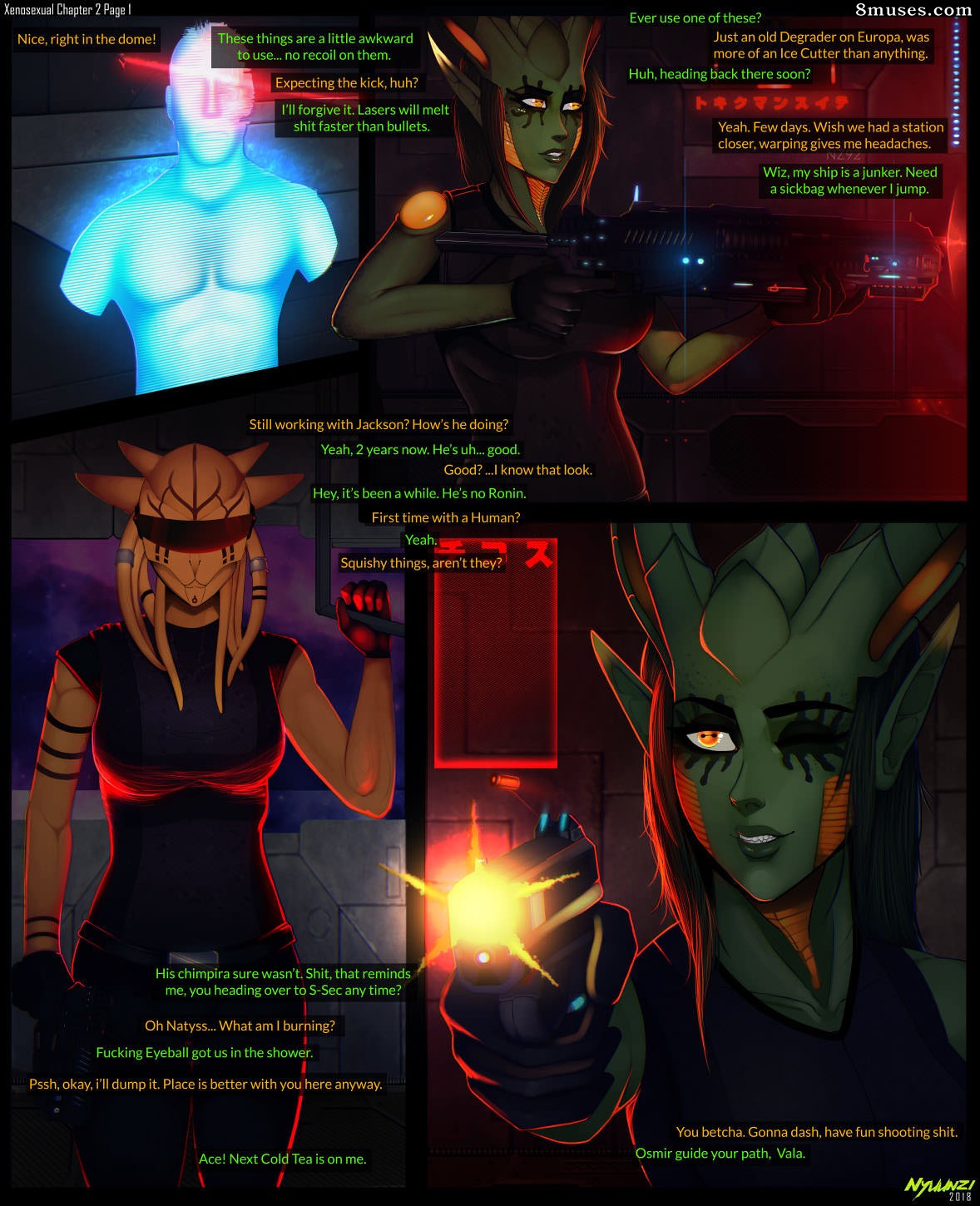 Nyuunzi - Xenosexual - Page 14