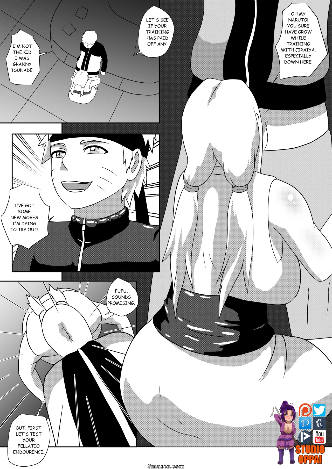 Studio Oppai Comics - Naruto X Tsunade - Page 2