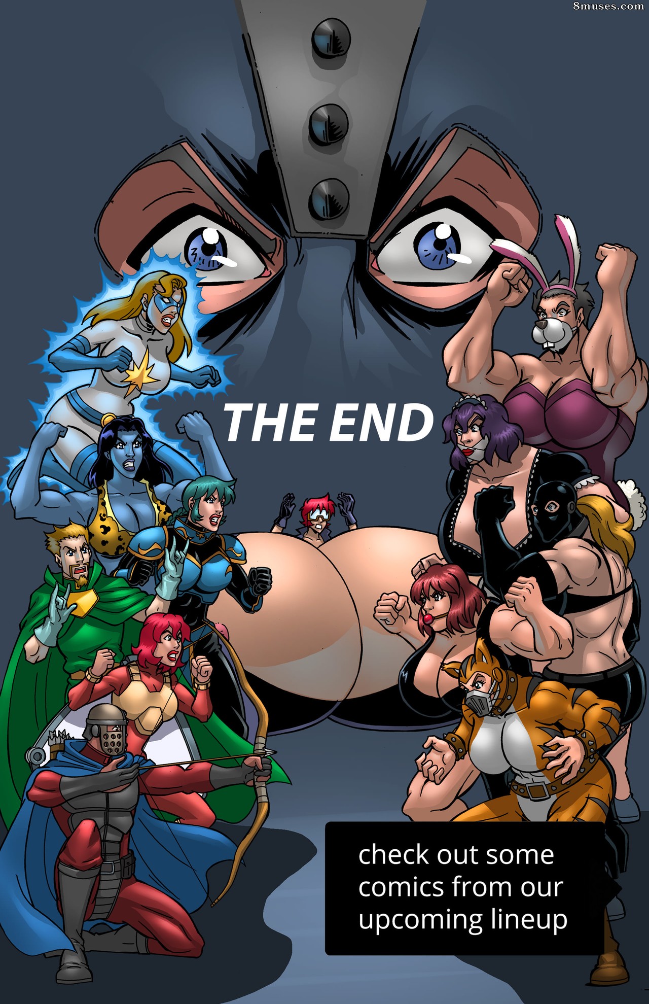 Giantess Fan Comics - Power Patrol & The Cleavage Crusader - Control Freak - Page 38