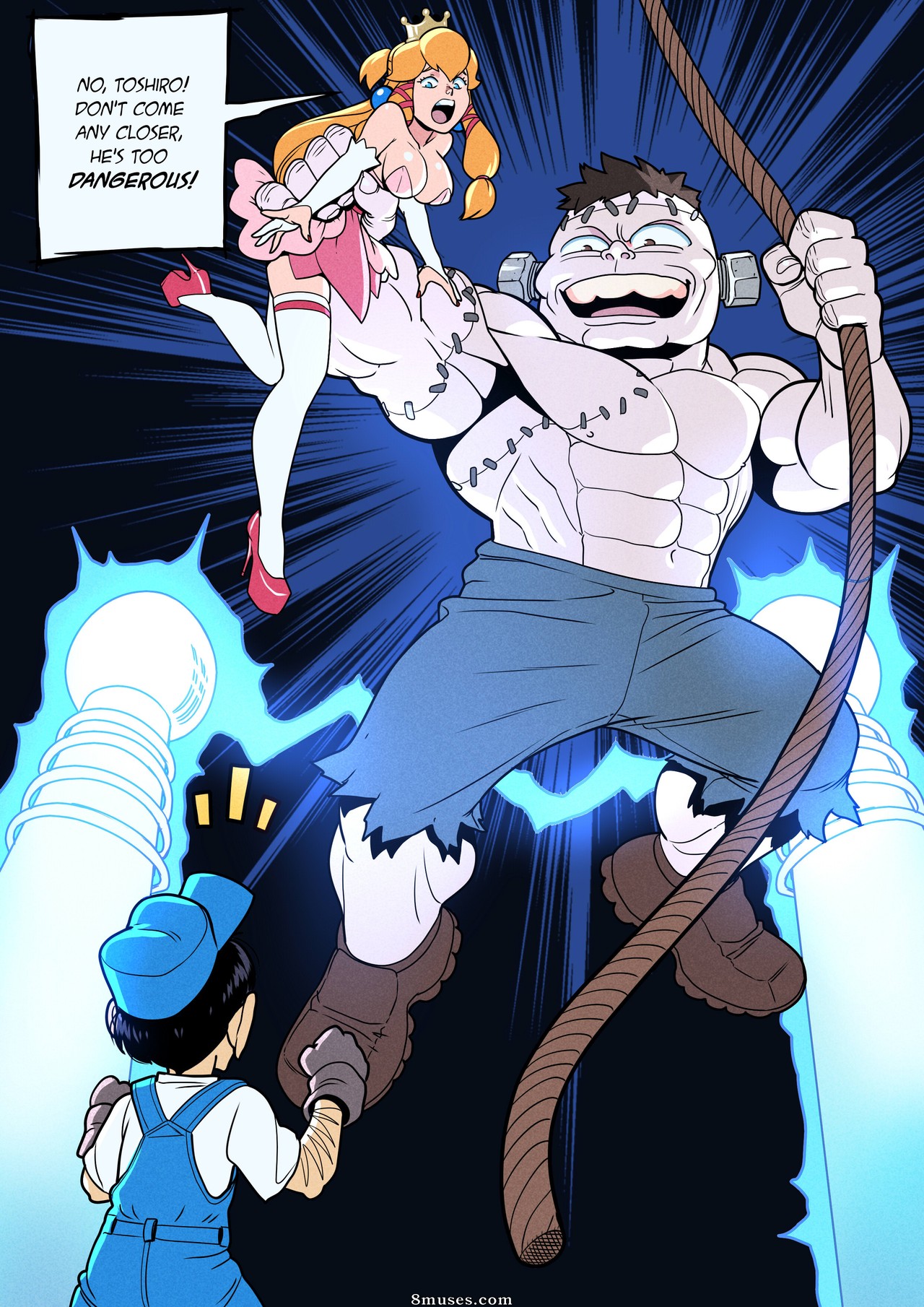 Tekuho.xxx Art - Super Toshiro bro - Page 1
