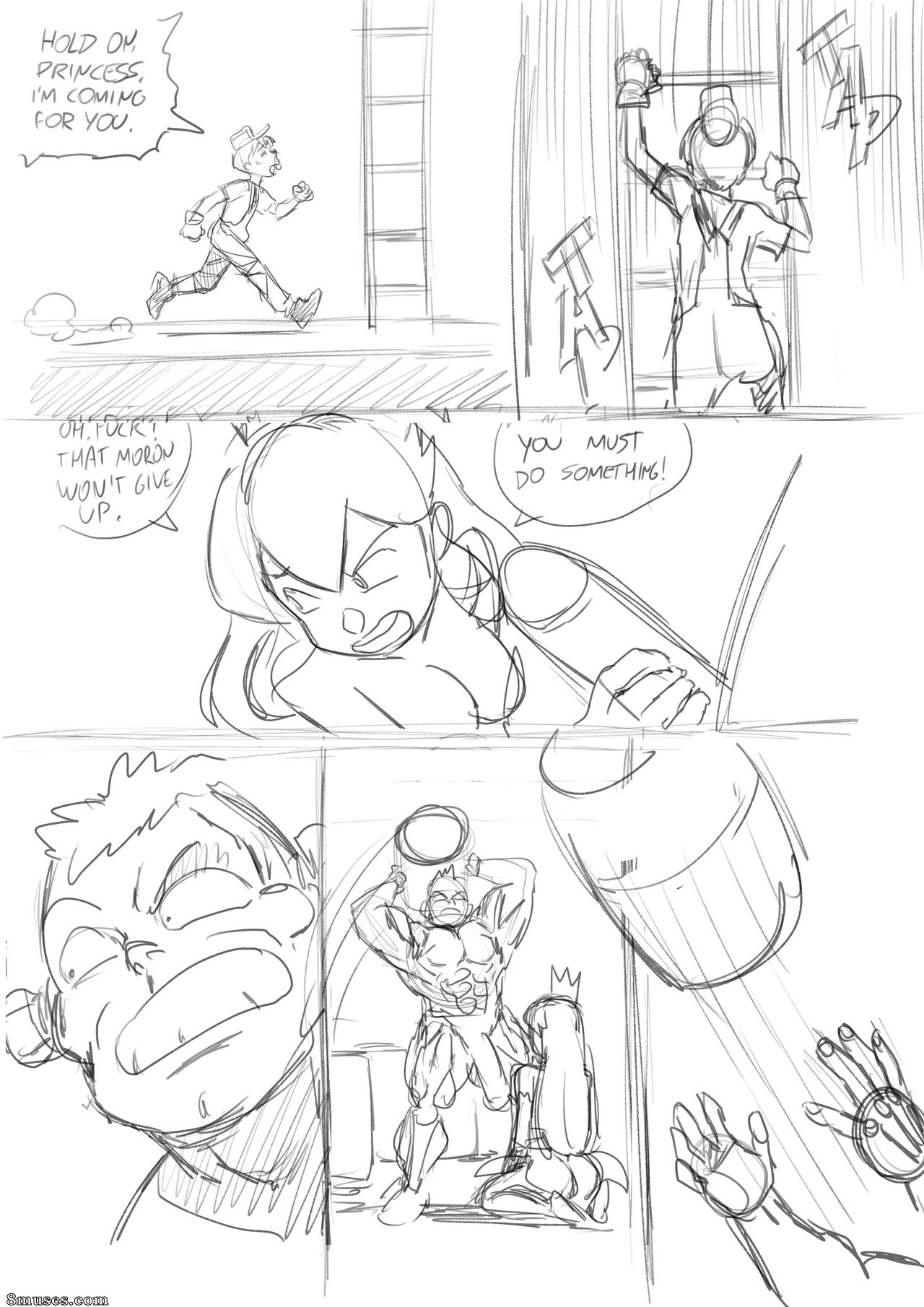 Tekuho.xxx Art - Super Toshiro bro - Page 6