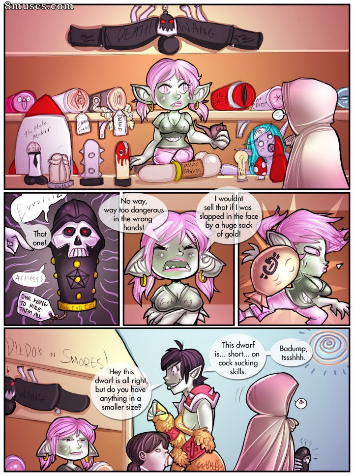 Shia Comics - World of Warcraft - Dildo of Doom - Page 1