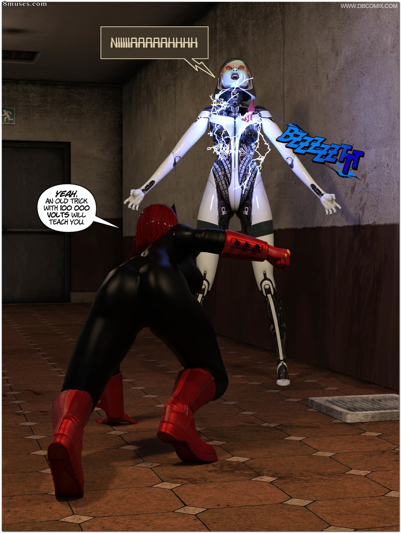 New Arkham For Superheroines - Issue 11 - Harleys Last Trick - Page 86
