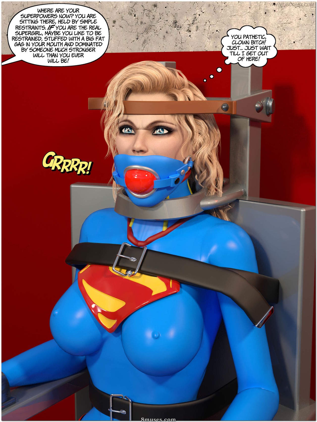 New Arkham For Superheroines - Issue 11 - Harleys Last Trick - Page 8